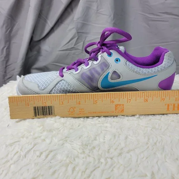 Nike Lunar Forever 2 Training Running Sneaker Women's Size 7.5 Gray Purple - Picture 15 of 16